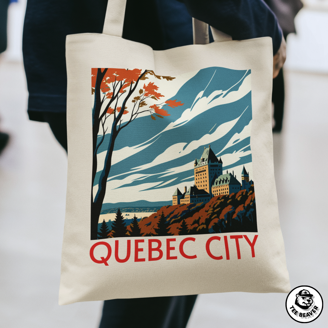 Quebec City Tote Bag
