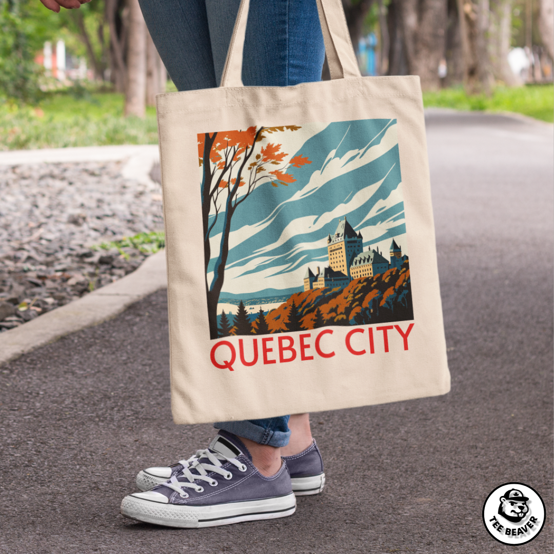 Quebec City Tote Bag
