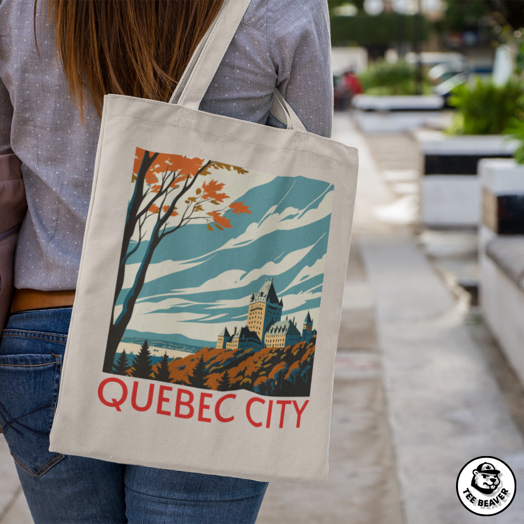 Quebec City Tote Bag