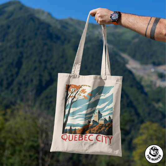 Quebec City Tote Bag
