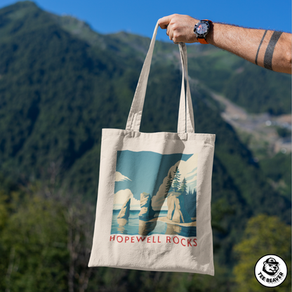 Hopewell Rocks Tote Bag
