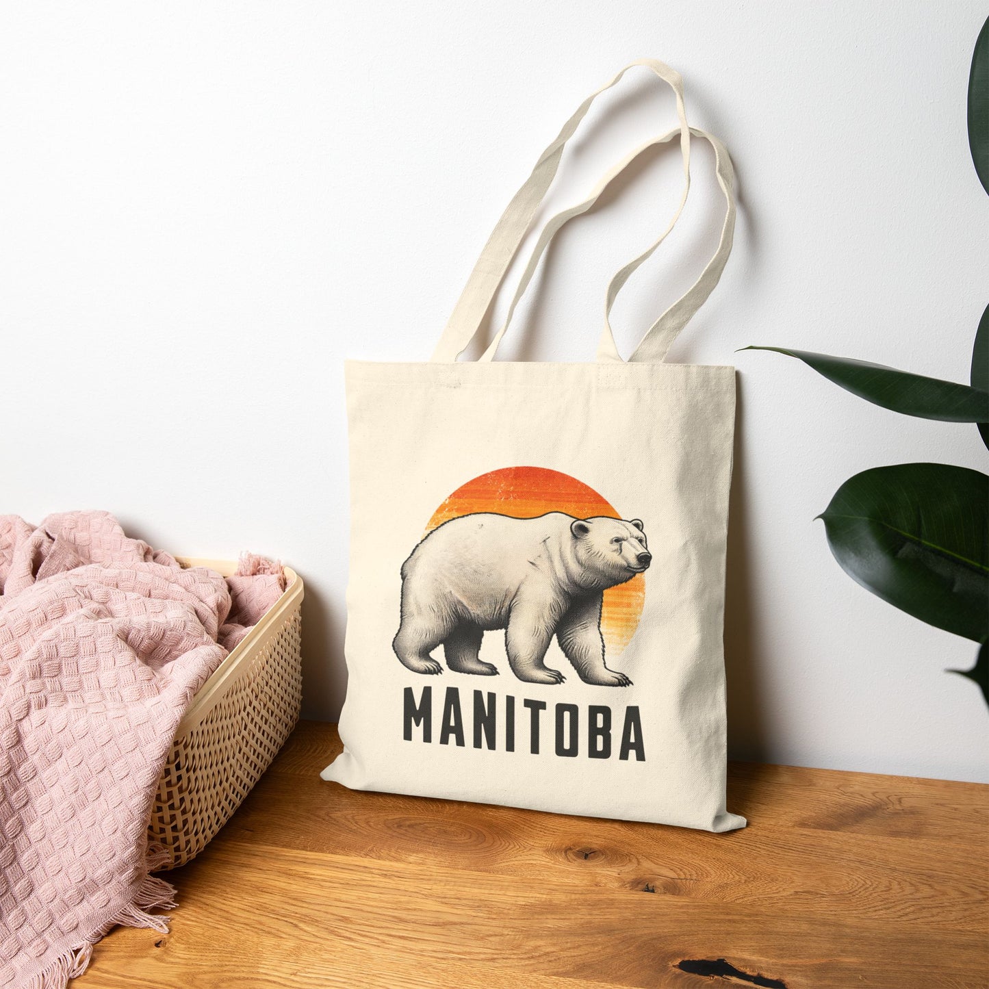 Manitoba Bear Tote Bag