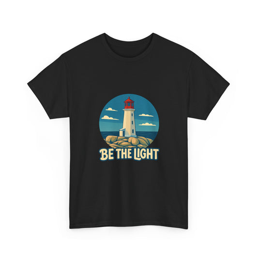 Lighthouse 'Be The Light' Tee | Nautical Coastal Shirt