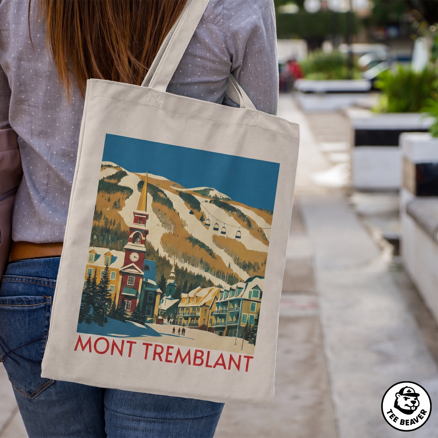 Mont Tremblant Tote Bag