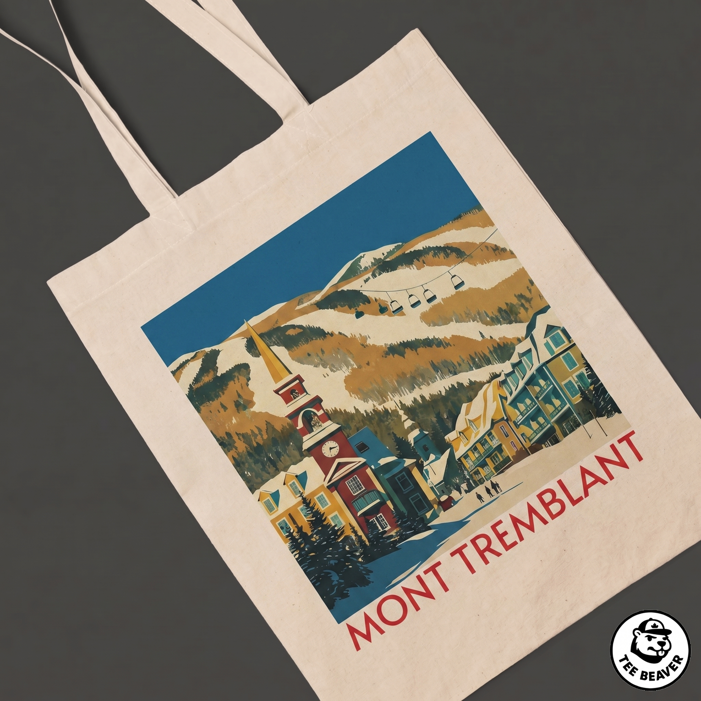 Mont Tremblant Tote Bag